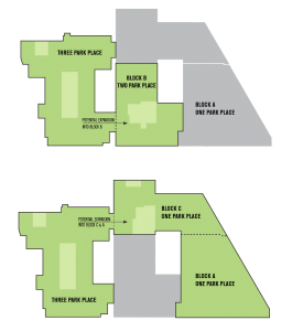 Possible expansion into existing Park Place Development