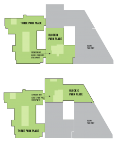 Possible expansion into existing Park Place Development