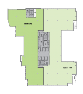 Two Tenants per Floor Option 2